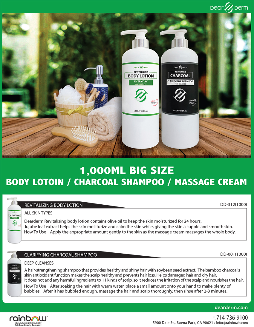 Dearderm Revitalizing Body Lotion Everyday All Skin Types